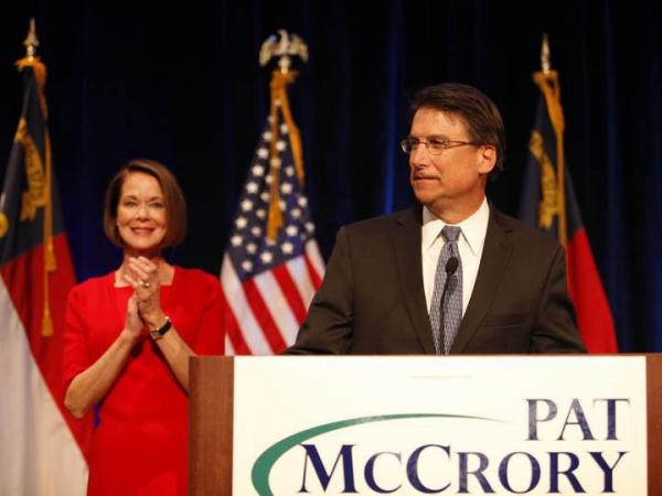 McCrory ends two decades of Democratic governors