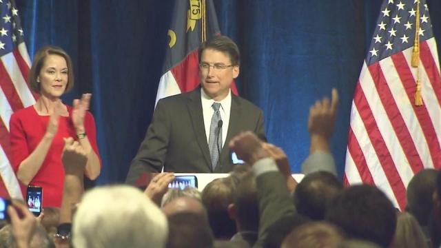 McCrory to governor's mansion; Dalton goes home