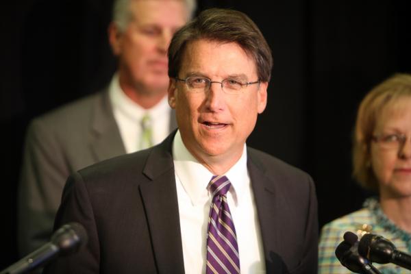 McCrory seeks relationship with Perdue, lawmakers in transition