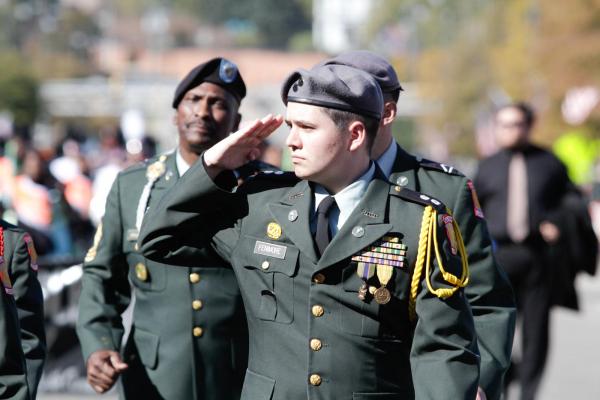 Fayetteville Veterans Day parade honors NC's 'real heroes' 