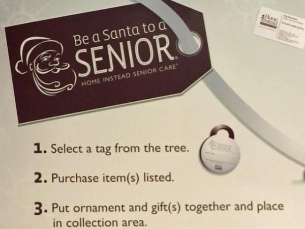 'Be a Santa' program provides holiday cheer to elderly