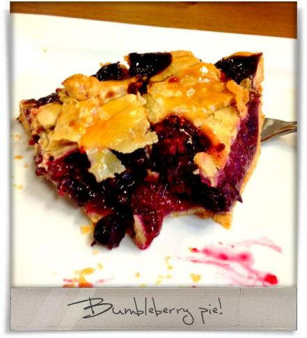 Upper Crust: Bumbleberry pie! 