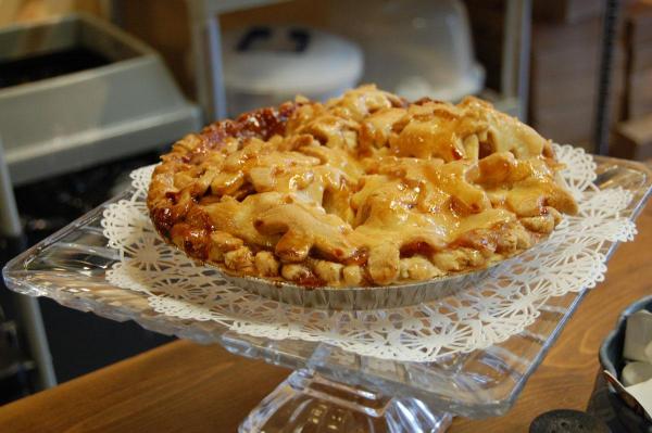 The Apple pie at Upper Crust Pit and Bakery in Raleigh.