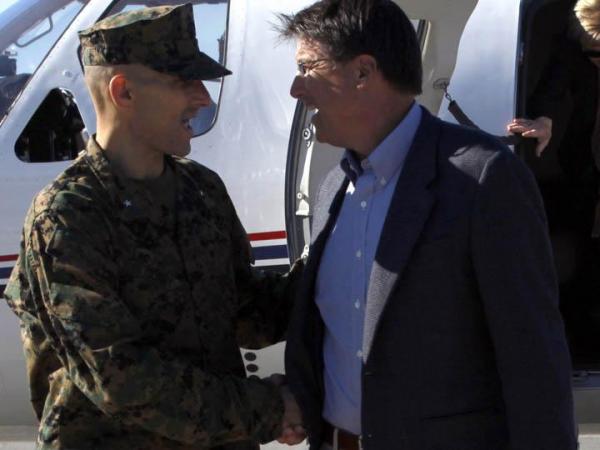 McCrory at New River Air Station
