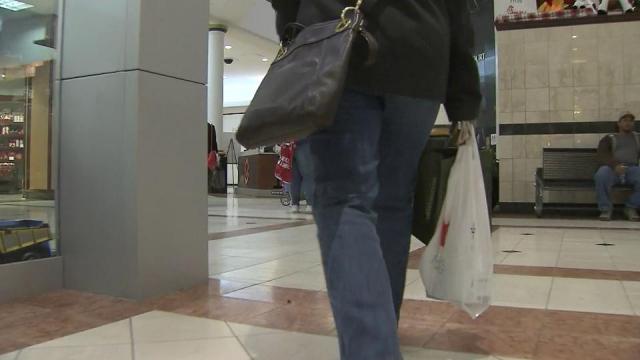 Stores crowded with Christmas shoppers