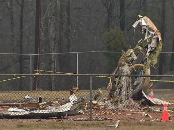 Images: Small cargo plane crashes in Burlington