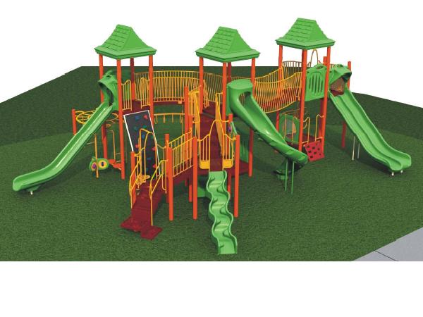 Conceptual view of new playground at Millbrook Exchange Park