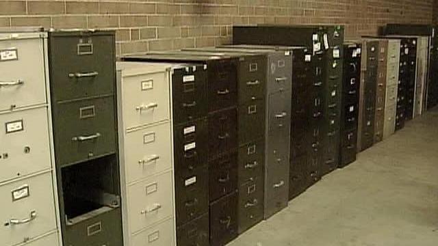 02/14/07: Cabinet was surplus, files inside were personal