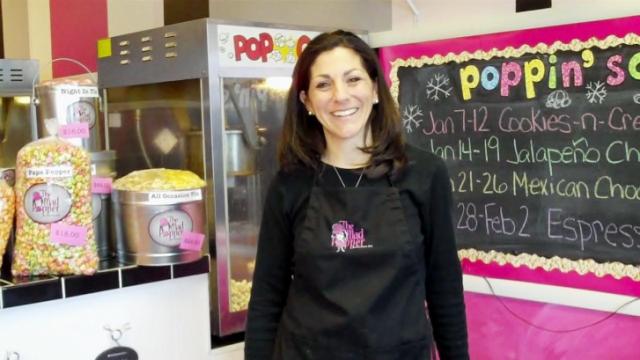 Andrea Ginsberg, owner of The Mad Popper