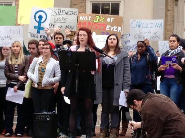 UNC-CH students rally against sexual assaults