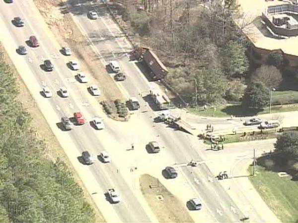 3 Cars, Tractor-Trailer in Cary Accident