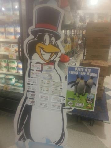 Penguin coupon display March 2013