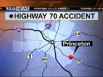 map of princeton highway 70 wreck
