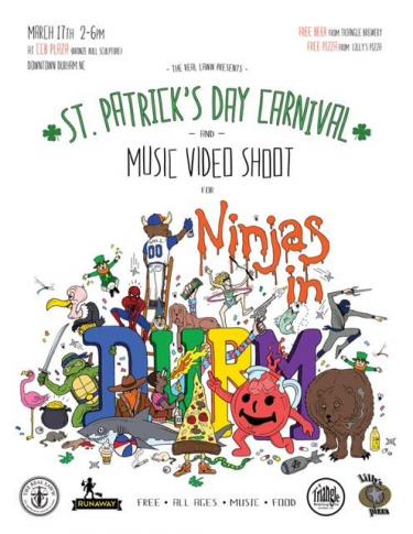 St. Patrick's Day Carnival & Music Video Shoot