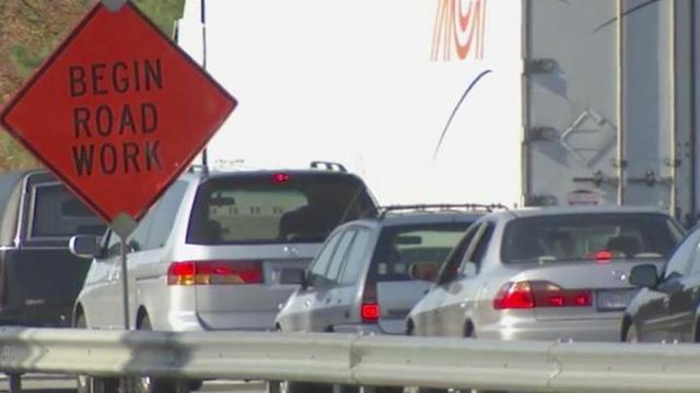 Rolling roadblocks begin Thursday for areas of I-40 between Durham, Cary