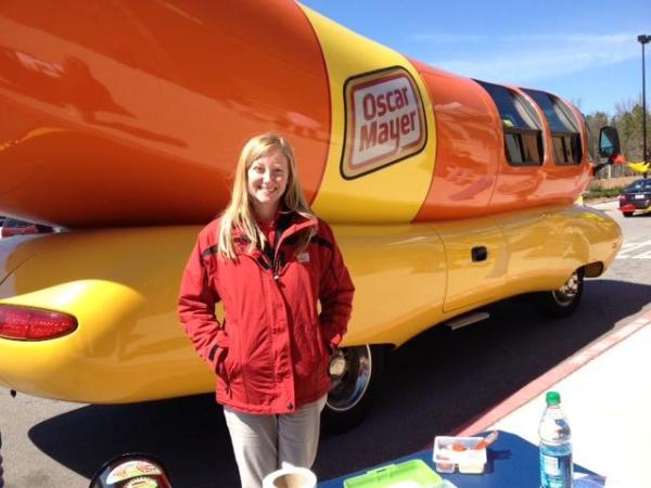 Oscar Mayer Wienermobile visits the Triangle