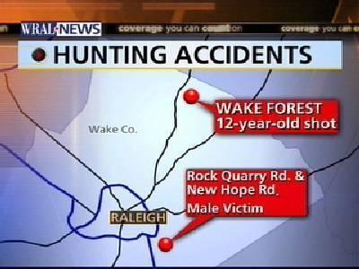 Two Shot In Separate Hunting Accidents