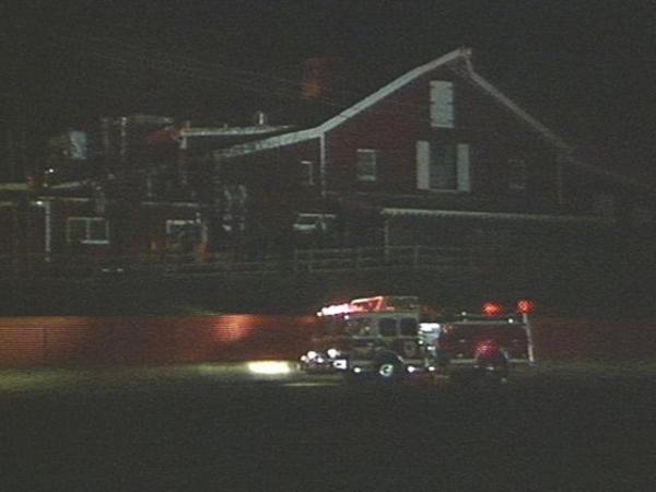 Fire crews were called to the Angus Barn Sunday night (WRAL-TV5 News)