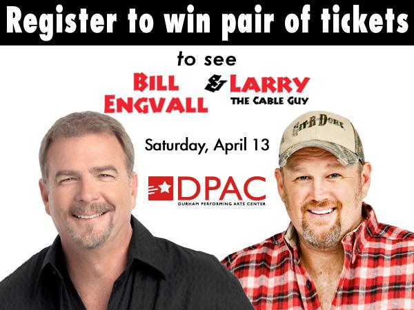 Larry the Cable Guy & Bill Engvall giveaway