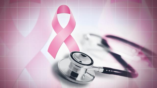 Breast cancer graphic