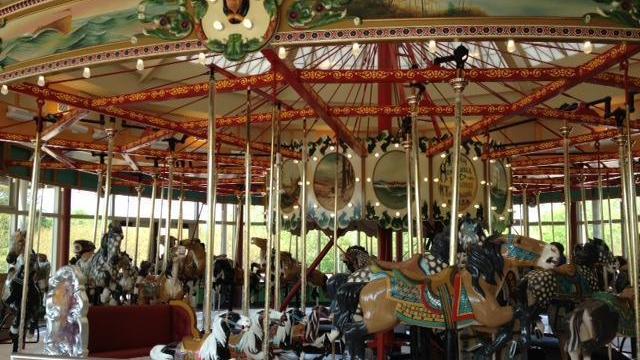 The Chavis Park carousel, built around 1916, opened at Chavis Park in 1937. It will reopen to the public after a massive renovation on April 20.