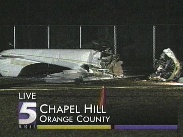 Three people suffered serious injuries, when something went wrong with this plane in Chapel Hill. (WRAL-TV5 News)