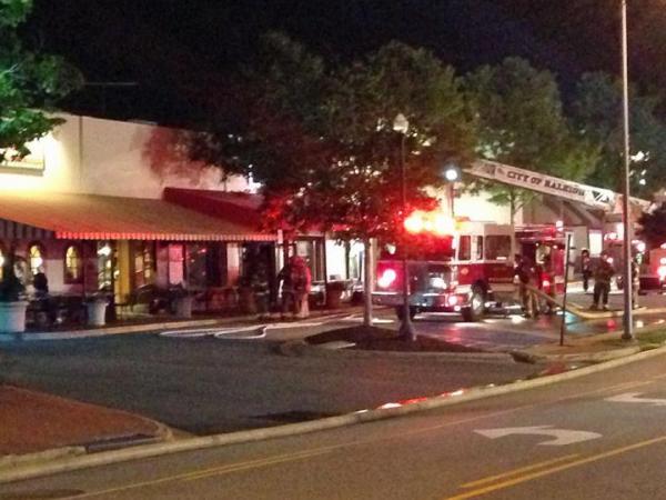 Fire damages Raleigh sushi restaurant