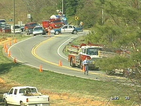Two fires burned a total of 30 acres near Leesville and Ray roads in Raleigh Saturday, March 14. (WRAL-TV5 News)