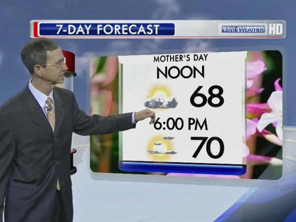 Mother's Day 2013 forecast
