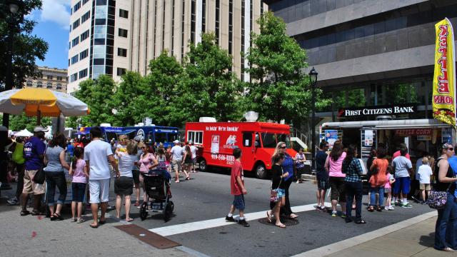 Downtown Raleigh Food Truck Rodeo