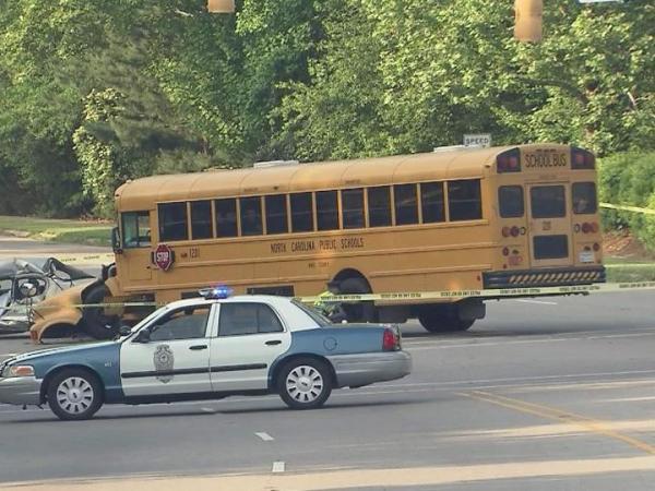 School bus wreck
