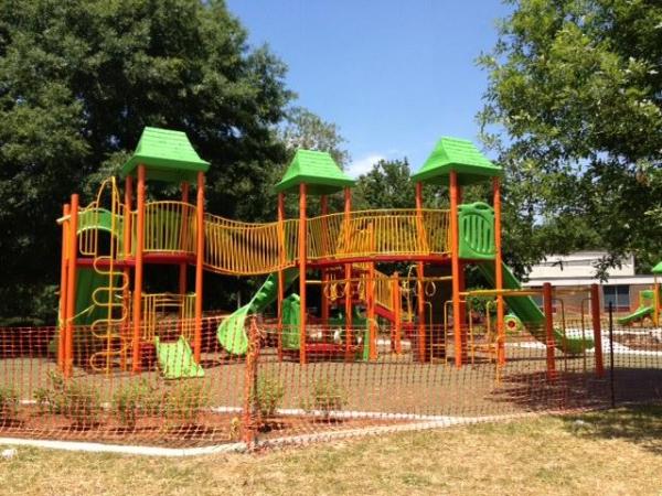 New playground at Raleigh's Millbrook Exchange Park