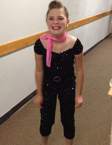 Amanda Lamb's daughter is ready to dance!
