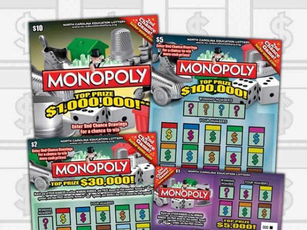 Lottery Monopoly game