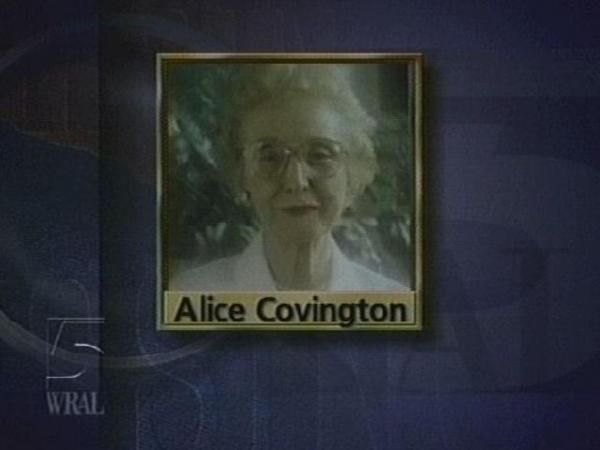 Alice Covington was last seen Tuesday. She