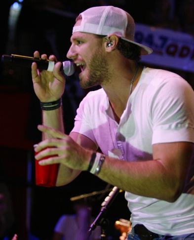 Nashville country music singer Chase Rice performed live at City Limits Saloon in Raleigh Friday night during his tour around the US.  How She Rolls is his newest single out and he also cowrote Cruise with Florida Georgia Line (photo by Wes Hight).