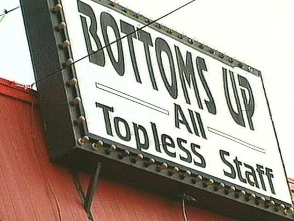 The Bottom's Up club was recently cited because two dancers exposed their genitals.