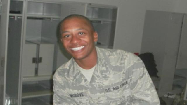 Wilson family mourns airman's shooting death