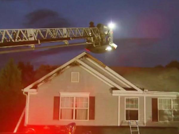 Heat-fueled evening storms spark Holly Springs house fire