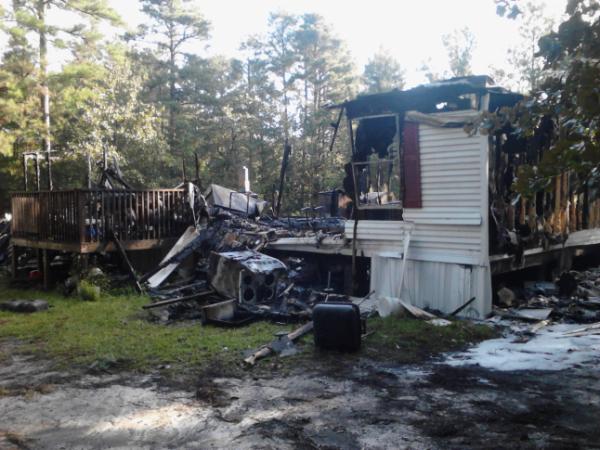 Fire razes Vass home while 911 system down