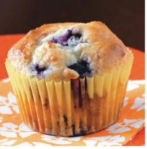 Lemon blueberry muffin