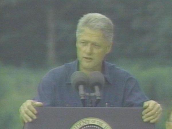 President Clinton declared the New River