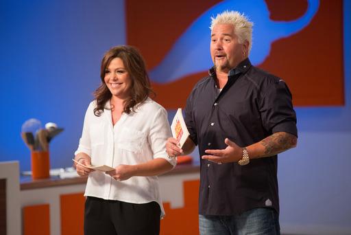 Rachael Ray and Guy Fieri are back to battle it out for ultimate bragging rights, but this time mentoring the most talented kid chefs around, in Rachael vs. Guy: Kids Cook-Off, premiering Sunday, September 8th at 8pm ET/PT. Courtesy: Food Network