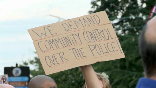 Protesters say Durham police force has race problem