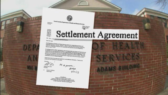 Settlement to departed DHHS employee raises questions
