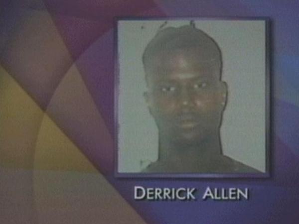 Derrick Allen, 19, is charged with 
