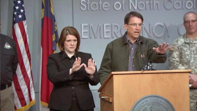 McCrory on defensive over coal ash spill