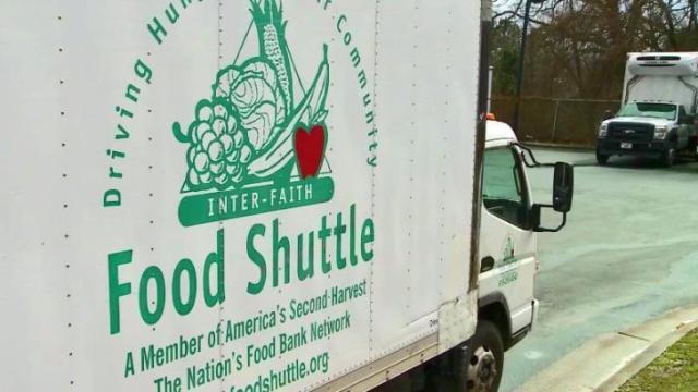 Local food agencies catching up from winter storm