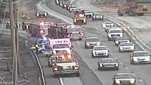 Wreck in Fortify work zone creates major delays on I-40