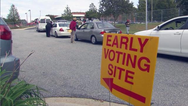 Early voting site